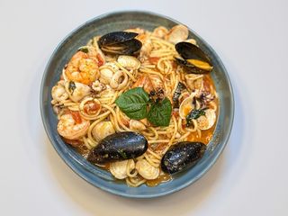 Spaghetti alla Pescatrice
