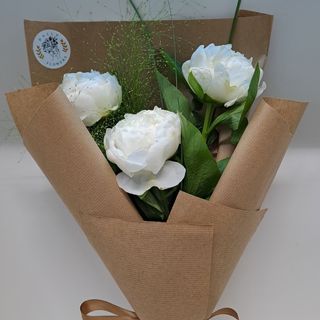 Bujori albi ( 3 fire)