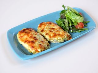 Cotlet de porc gratinat 