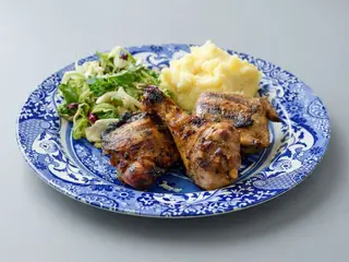Pulpă de pui la grill