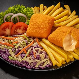 Cașcaval pane farfurie (785g)