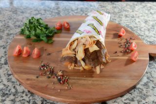 Shaorma dublă mixtă lipie