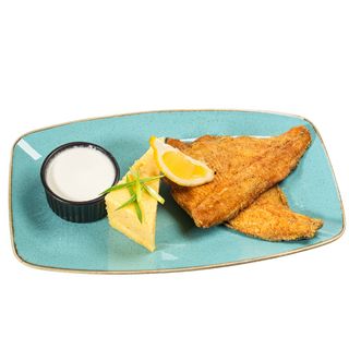 Pastrav cu mamaliga si mujdei