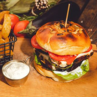 Meniu Smokey vegetarian burger 550g