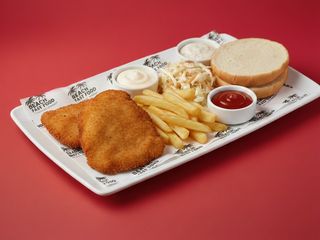 Chicken Schnitzel Menu 500g