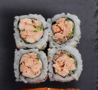 Maki Spicy Salmon Cooked (4 buc.)