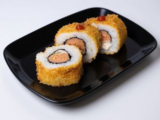 Tempura spicy tuna mango (4 buc)