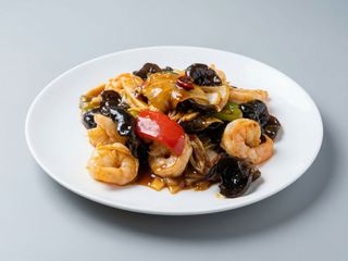 Creveti in sos chinezesc