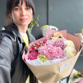 Buchet de flori “ Bucurie roz”