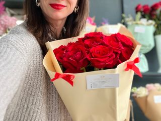 Buchet Dragoste Sincera b 15 trandafiri