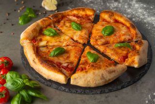 Pizza Margherita mare