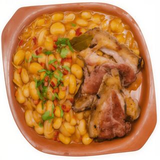 Fasole cu ciolan afumat 3 porții - 900g