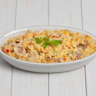 Pilaf cu piept de pui 4 porții – 1200g*
