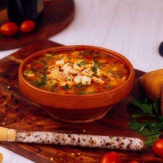 Ciorba de pui taraneasca 6 portii