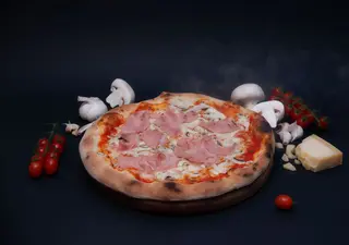 Pizza Prosciutto e funghi