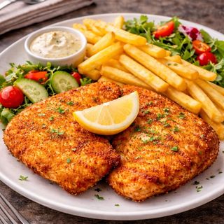 Fast food promo & șnițel de pui