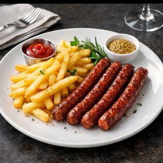 Fast food promo & cârnați la grătar