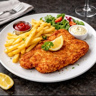 Fast food promo & șnițel de porc 