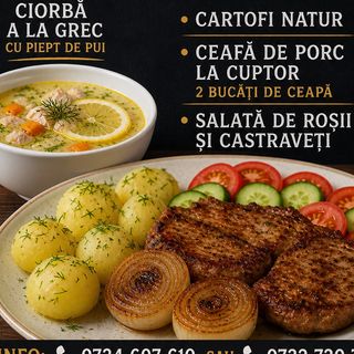 3+1 gratis Meniu zilei 