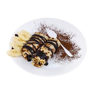 Clatite cu fineti si banane