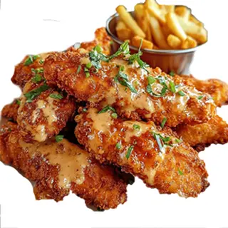 Meniu Strips Piept de Pui Crispy
