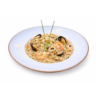 Orez cu fructe de mare