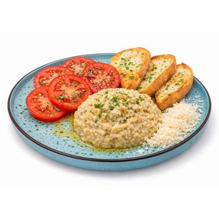 Salată de vinete cu roșii și pâine prajită 240g