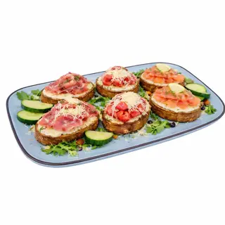 Bruschette mixte
