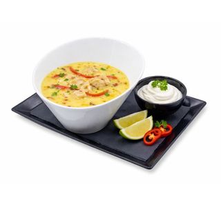 Ciorbă de burtă cu smântână, hrean şi ardei 400g