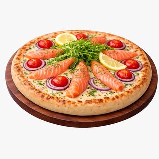 Pizza Al Salmone 32cm