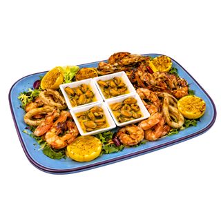 Platou cu fructe de mare, 4 persoane