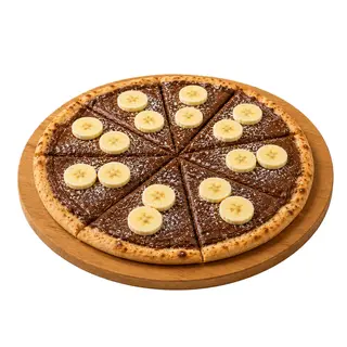 Pizza Nutella & Banana 28cm