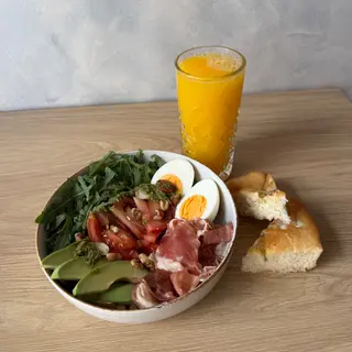 Brunch Bowl & Fresh Combo
