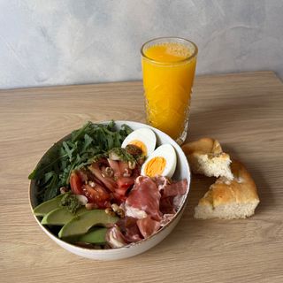 Brunch Bowl & Fresh Combo