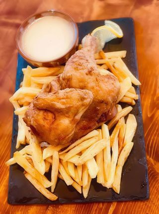 Meniu jumatate de pui