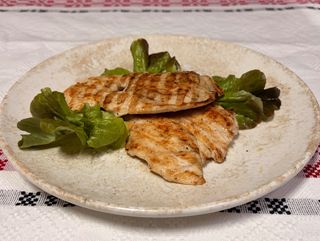 Piept de pui la gratar