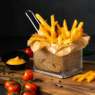 Cartofi pai cu parmezan și usturoi proaspăt