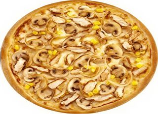 Pizza Prosciutto e Funghi 