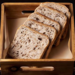 Pâine integrală rustică cu maia și semințe 200g