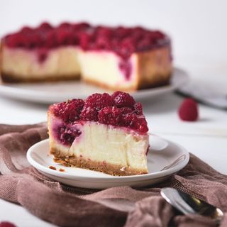 Chessecake cu zmeura