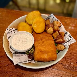 fish & chips cu sos cretan