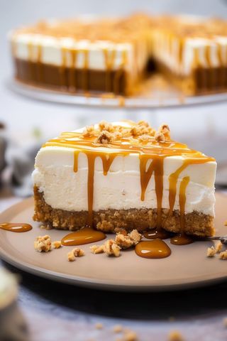 Cheesecake cu Caramel Sarat