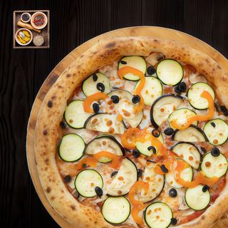 Pizza Wonder Woman (veggie)