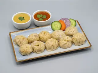 Chicken steam momo
