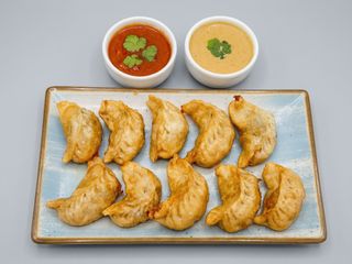 Pork fry momo