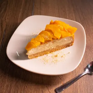 Cheesecake cu piersici