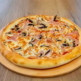 Pizza Prosciutto & Ciuperci Ø32cm