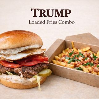 Trump load fries combo