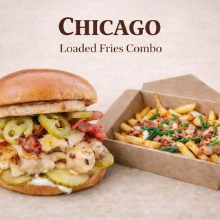 Chicago load fries combo