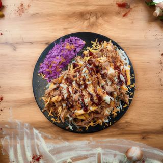 PULLED PORK FRIES BOX (480 GR)